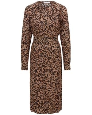 BOSS Dibanora2 Dress - Brown