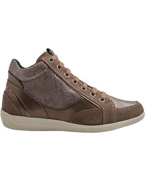 Geox D Myria A D1668A-022Pz Mid-Calf Trainers - Brown