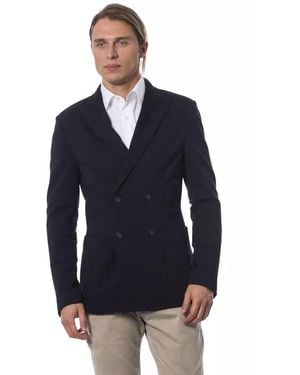 Verri Viscose Blazer - Blue