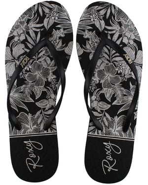 Roxy Viva Stamp Ii Flip-Flops - Black