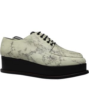 Opening Ceremony Eleanora Platform Oxfords - White