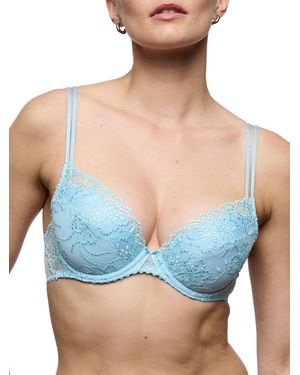 Marie Jo Jane Push Up Bra Milky Polyamide - Blue