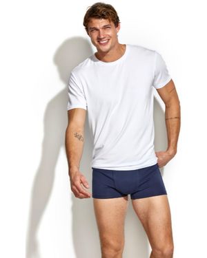 Panos Emporio Bamboo Cotton Blend T-Shirt - White