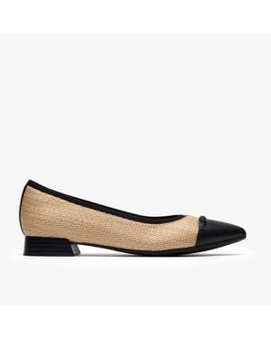 Clarks Natalyn Dusk Interest Shoes - Brown