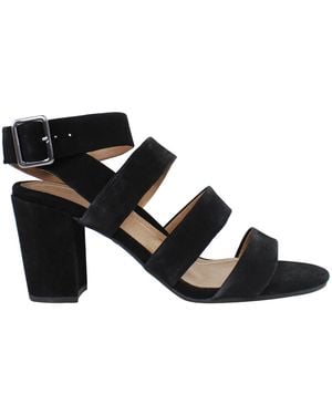 Vionic Perk Blaire Heeled Sandals Suede - Black