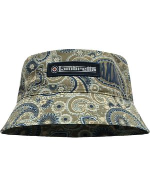 Lambretta Paisley Bucket Hat - Green