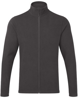 PREMIER Recyclight Full Zip Fleece Jacket (Dark) - Grey