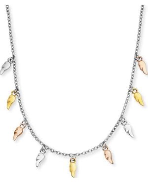 Engelsrufer Ern-Flywing9-Trico Ladies Flying Wings Necklace Sterling - Natural
