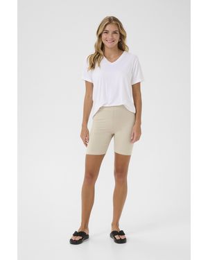 Kaffe Shorts Super Slim Fit - White