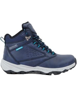 Regatta Ladies Amble Walking Boots /Exotic Plume) - Blue