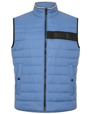BOSS Darolan Sleeveless Gilet - Blue