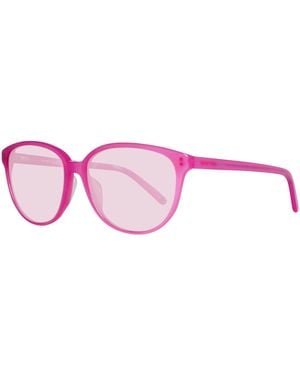 Benetton Multicolour Plastic Sunglasses - Pink