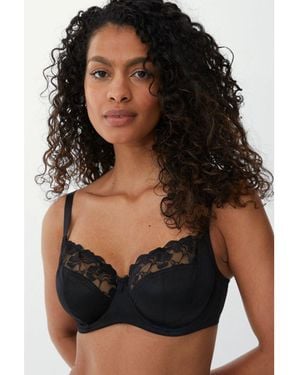 Gorgeous Dd+ Florence Balcony Bra - Black