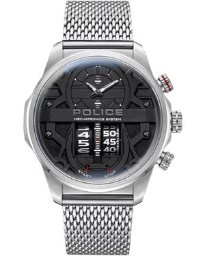 Police Watch Quartz Stainless Steel - Metallic