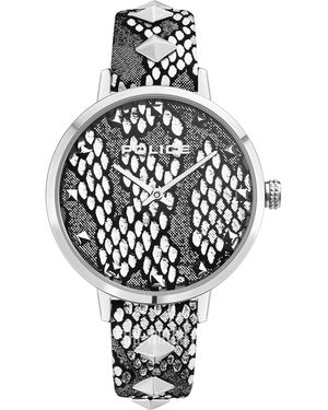 Police Ladies Watch Quartz Stainless Steel - Metallic