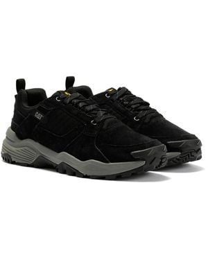 Caterpillar Grapple Suede Trainers - Black