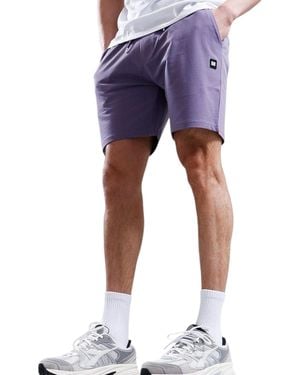 Weekend Offender Cargo Shorts Scandium Casual Cotton Bermuda - Blue