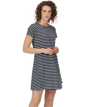 Regatta Balia Jersey Swing Silhouette Sun Dress - Blue