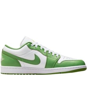 Nike Air Jordan 1 Low Se Trainers Leather - Green