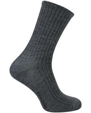 Comodo Ladies Alpaca Merino Wool Hiking Socks - Grey