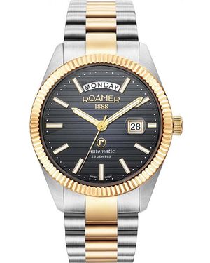 Roamer 981666-47-85-20 Primeline Ii Watch - Grey