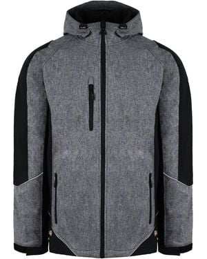 Dickies Reflective Softshell Waterproof Jacket - Grey