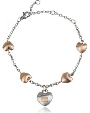 Breil Tj2727 Ladies Lilos Of Love Bracelet - Metallic