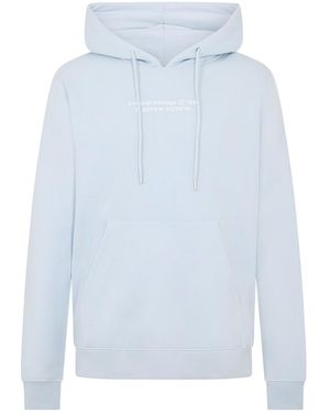 Criminal Damage Logo Hoodie (Sky) - Blue