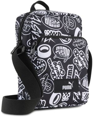 PUMA Accessories Academy Aop Portable Cross Body Bag - Black
