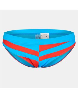 PUMA Heritage Colour Block Bikini Bottom - Blue