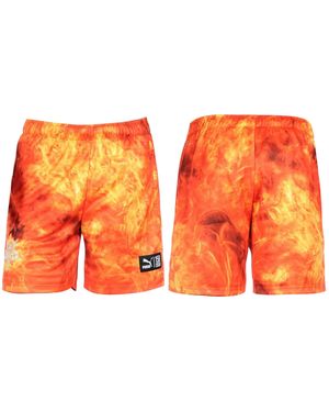PUMA Alife Drycell Soccer Jersey Shorts Grenadine 570460 07 R9D - Orange