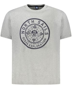 North Sails Ocean Explorer Graphic Tee - Grey
