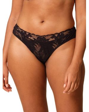 Gossard Lace Soirée Brazilian - Black