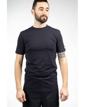 Caterpillar Essentials Short-Sleeve Cotton - Blue