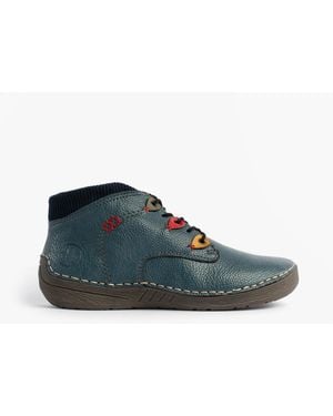 Rieker 52544-14 Boots - Blue