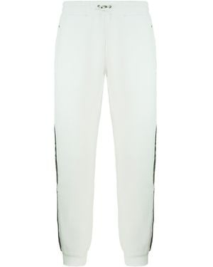 Nicce London Stretch Waist Fallon Joggers 211 2 04 05 0318 Cotton - White