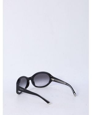 Gucci Round Sunglasses - White