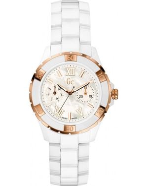 Gc X69003L1S Ladies Watch - White