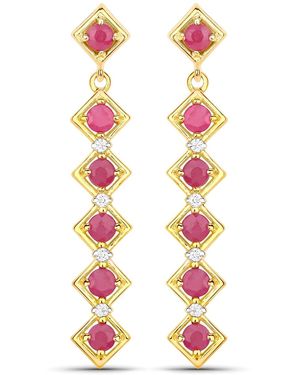 Rafaela Donata Khushi Sterling Earring - Pink