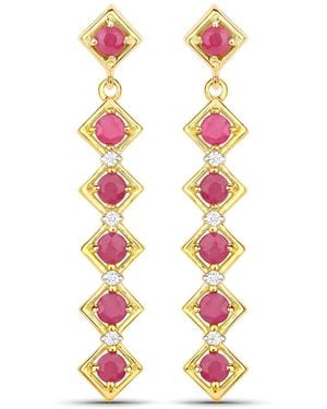 Rafaela Donata Khushi Sterling Earring - Pink