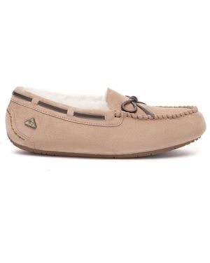 EverAu Australia Ever Au Crested Leather Loafer - Pink