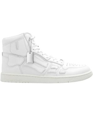 Amiri Skel Top High Top Trainers Leather - White