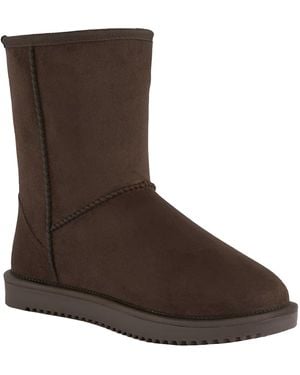 Regatta Ladies Risely Waterproof Faux Fur Lined Winter Boots - Brown