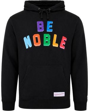 Mitchell & Ness Branded Be Noble Collab Hoodie - Blue