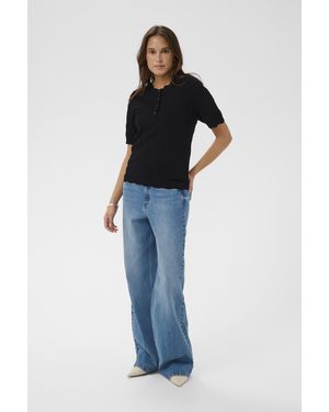Kaffe Pullover Kabirta Pullover Regular Fit - Blauw