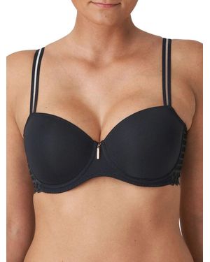 Primadonna East End Padded Balcony Bra Charcoal - Black