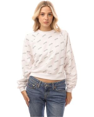 Levi's Levi's Logo Crew Sweatshirt - White