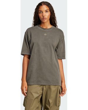 adidas Originals Washed Oversized Tee - Grey
