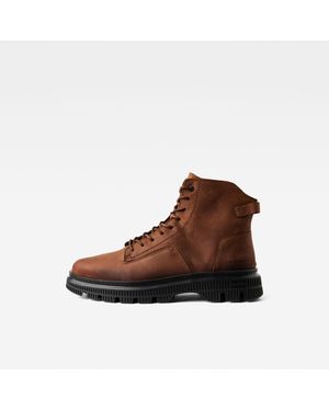 G-Star G-Star Raw Vetar Mid Oil Boots - Brown