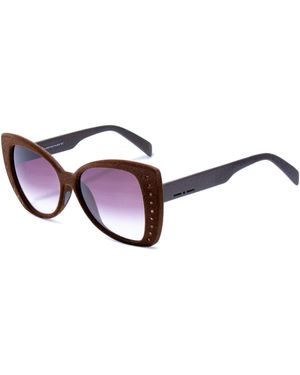 Italia Independent Sunglasses 55/16/140 Mm Acetate - Purple